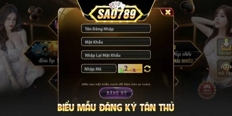 Biểu mẫu đăng ký tân thủ